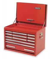 1ZML4 Tool Chest, 27 Wx18 Dx19 In H, 12 Drawers