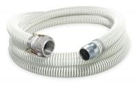 1ZMX6 Suction Hose, 1 In ID x 20 Ft, 60 PSI Max