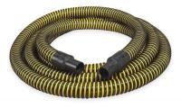 1ZNB7 Suction Hose, 1.5 In IDx20 Ft, 20 PSI Max