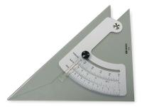 1ZRB5 Adjustable Set Square, Rigid, 10 In L