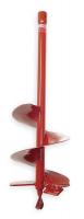 1ZTF1 Earth Auger, 10 In Dia, 30 In L, Clockwise