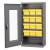 10E512 - Cabinet, Gray, Clear Dr, 12 Yellow Drawers Подробнее...