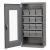 10E513 - Cabinet, Gray, Clear Dr, 12 Gray Drawers Подробнее...