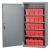 10E526 - Cabinet, Gray, Steel Door, 20 Red Drawers Подробнее...