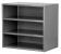 10F144 - Cabinet, Stackable, 18Wx16-1/2Hx11D, Gray Подробнее...