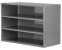 10F160 - Cabinet, Stackable, 23Wx16.5Hx11D, Gray Подробнее...