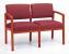 10H953 - Sofa, 2 Seat, Cherry Finish, Vital Fabric Подробнее...