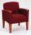 10J028 - Guest Chair, Cherry Finish, Crimson Fabric Подробнее...
