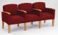 10J043 - Sofa, 3 Seats w/ Arms, Medium/Crimson Подробнее...