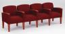 10J052 - Sofa, 4 Seats w/ Arms, Cherry/Crimson Подробнее...