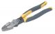 10J824 - Pliers, Rnd, w/Crimper, Puller, Ylw/Gr, 9-1/4 Подробнее...