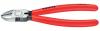 10T976 - Diagonal Cutters, Half Rnd, 4-1/4 In L, Red Подробнее...