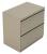 10W740 - Lateral File, 2-Drawer, R-Handle, Taupe Подробнее...