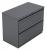 10W744 - Lateral File, 2-Drawer, R-Handle, Charcoal Подробнее...