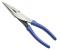 10Z813 - Long Nose Pliers, Cutter, 8 ln, Blue Подробнее...