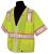 11K791 - High Visibility Vest, Class 3, XL, Lime Подробнее...