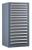 12C824 - Modular Drawer Cabinet, 15 Drawers, Gray Подробнее...