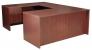 12T530 - Office Desk, U-Shape, Legacy, 71W, Mahogany Подробнее...