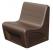 13G425 - Sectional Lounge Chair, Brown Подробнее...