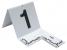 13G453 - Cut-out ID Tents, 1 to 20, White Подробнее...