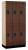 13K783 - Assembled Locker, 2Tier, 36x18x76, Mahogany Подробнее...