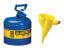 13M463 - Type I Safety Can, 2 gal., Blue, 13-3/4In H Подробнее...
