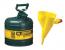 13M465 - Type I Safety Can, 2 gal, Green, 13-3/4In H Подробнее...
