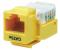 13U613 - Datacom Jack, Cat5, Tooless, Yellow Подробнее...