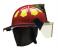 13W102 - Fire Helmet, Red, Fiberglass Подробнее...