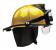 13W780 - Fire Helmet, Yellow, Fiberglass Подробнее...
