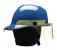 13W781 - Fire Helmet, Blue, Thermoplastic Подробнее...