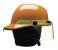 13W793 - Fire Helmet, Orange, Thermoplastic Подробнее...