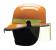 13W806 - Fire Helmet, Orange, Thermoplastic Подробнее...