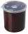 14D215 - Poly-Tuf Crock w/Lid, 1.2 qt., Brown, PK 12 Подробнее...
