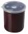 14D222 - Poly-Tuf Crock w/Lid, 1.2 qt., Brown, PK 12 Подробнее...