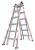 14D492 - Multipurpose Ladder, 6 ft. 7", IA, Aluminum Подробнее...