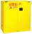 15F252 - Flammable Safety Cabinet, 30 Gal., Yellow Подробнее...