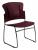 15Y339 - Stack Chair, Plastic/Steel, Burgundy, PK 4 Подробнее...