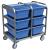 16D003 - Bin Cart, 37x26x42 In., 600 lb. Cap. Подробнее...