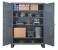 16D693 - Storage Cabinet, 78x48x24, 4 Shelves Подробнее...