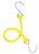 16E379 - Bungee Strap, S-Hook, 13 In.L, Yellow Подробнее...