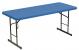 16W959 - Folding Table, 30 x 72, Blue Подробнее...