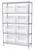 18D897 - Bin Shelving, Wire, 48X18, 9 Bins, Clear Подробнее...