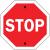 1K857 - Traffic Sign, 36 x 36In, WHT/R, Stop, Text Подробнее...