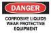 1M026 - Danger Sign, 10 x 14In, R and BK/WHT, ENG Подробнее...