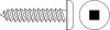 1MA70 - Metal Screw, Pan, #10, 1 In L, PK 100 Подробнее...