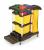 1PBJ8 - Microfiber Janitor Cart, Black, Plstc/Alum Подробнее...