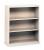 1PX74 - Welded Steel Bookcase, H 40, 2 Shelf, Gray Подробнее...