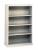 1PX77 - Welded Steel Bookcase, H 52, 3 Shelf, Gray Подробнее...