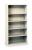 1PX80 - Welded Steel Bookcase, H 66, 4 Shelf, Gray Подробнее...